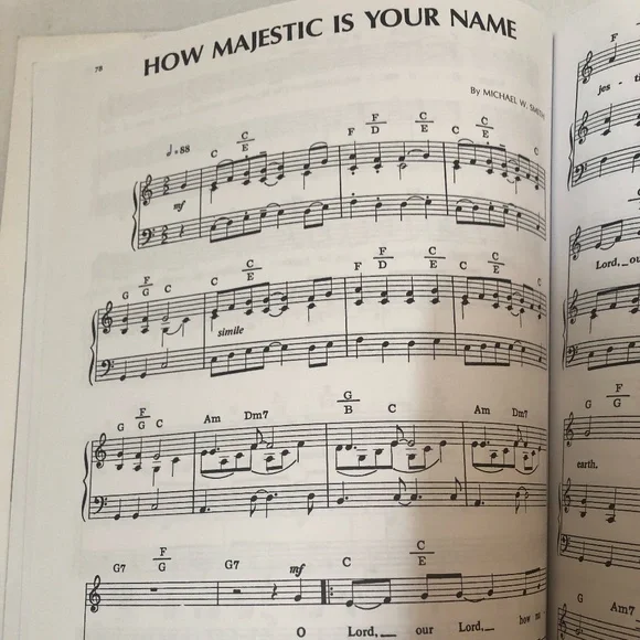Michael W. Smith's Piano Book - Picture 4 of 13